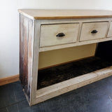 Antique Circa 1900 Reclaimed Painted Pine Dresser Base