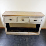 Antique Circa 1900 Reclaimed Painted Pine Dresser Base