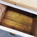 Antique Circa 1900 Reclaimed Painted Pine Dresser Base