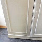 Antique 19th Century Painted Pine Cupboard.