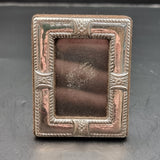 Small Vintage 925 Silver Picture or Photo Frame with Felt Back
