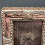 Small Vintage 925 Silver Picture or Photo Frame with Felt Back