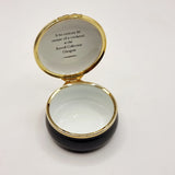 Halcyon Days Enamels Mosaic of a Cockerel Enamel Trinket or Pill Box