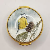 The Enamel Collection Blue Tit Trinket or Pill Box