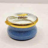 The Enamel Collection Blue Tit Trinket or Pill Box