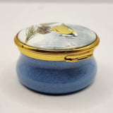 The Enamel Collection Blue Tit Trinket or Pill Box