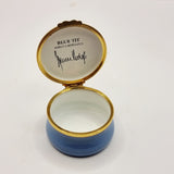 The Enamel Collection Blue Tit Trinket or Pill Box