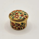 Halcyon Days Enamels University of Oxford Collection Trinket Pill Box