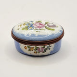 Halcyon Days Enamels 1987 The National Trust Trinket or Pill Box