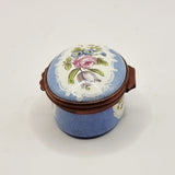 Halcyon Days Enamels 1987 The National Trust Trinket or Pill Box