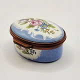 Halcyon Days Enamels 1987 The National Trust Trinket or Pill Box