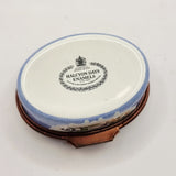 Halcyon Days Enamels 1987 The National Trust Trinket or Pill Box