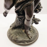 Antique 19th Century French Bronze Cupid Cherub