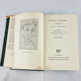1949 Five Novels by Ronald Firbank, Antique/ Vintage Hardback Book