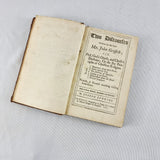 1707 Two Discourses by John Griffith Antique Hardback Book