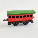 O Gauge Tin Plate Locomotive, Tender and 2 Carriages , Pioner Expressen