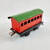 O Gauge Tin Plate Locomotive, Tender and 2 Carriages , Pioner Expressen