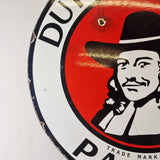 Rare and Unusual Vintage Dutch Masters Paints Double-sided Enamel Sign