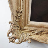 Antique Portrait of a Gentleman in 19th Century Attire Large Oil on Canvas