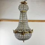 Antique Style French Empire Style Gilt Chandelier 65cm
