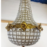 Antique Style French Empire Style Gilt Chandelier 65cm