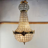 Antique Style French Empire Style Gilt Chandelier 65cm
