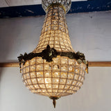 Antique Style French Empire Style Gilt Chandelier 65cm