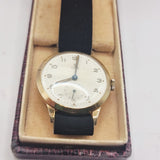 Vintage 1940/50s 9ct Gold Tudor Gents Wristwatch Self wind by Rolex