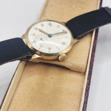 Vintage 1940/50s 9ct Gold Tudor Gents Wristwatch Self wind by Rolex