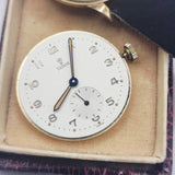 Vintage 1940/50s 9ct Gold Tudor Gents Wristwatch Self wind by Rolex