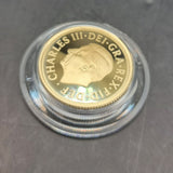 The Royal Mint 2026 King Charles III Gold Full Sovereign Limited to 3000