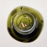 Whitefriars Knobbly Designed Green Glass Vase