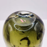 Whitefriars Knobbly Designed Green Glass Vase