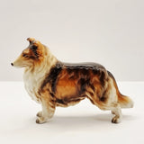 Royal Doulton Style Collie Dog Porcelain Figurine