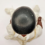 Rare Armand Marseille 362 Model Black Bisque Head with Moving Eyes and Teeth
