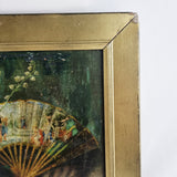 Victorian 19th Century Still Life Oil on Canvas