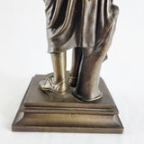 Antique 19th Century Bronze Roman Female Diety By Gautier Editeur Diana De Gables