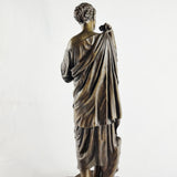 Antique 19th Century Bronze Roman Female Diety By Gautier Editeur Diana De Gables