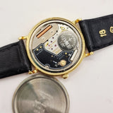 Vintage Slim Gold Plated Longines Quartz Gents Wristwatch