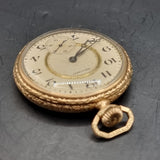 Antique Art Deco Gold Plated Pocket / Fob Watch by Waltham