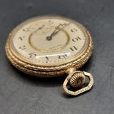Antique Art Deco Gold Plated Pocket / Fob Watch by Waltham