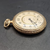 Antique Art Deco Gold Plated Pocket / Fob Watch by Waltham