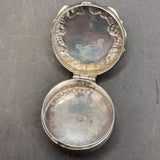 Vintage 1956 925 Sterling Silver Pill Box by DS