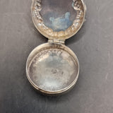 Vintage 1956 925 Sterling Silver Pill Box by DS