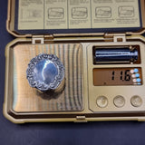 Vintage 1956 925 Sterling Silver Pill Box by DS