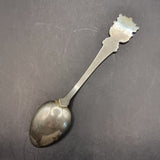 Vintage White Metal and Enamel Silver Spoon S. Vigilio Lake Garda