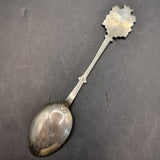 Vintage Silver and Enamel Souvenir Spoon of Frauenkirche in Munich