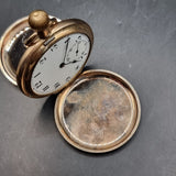 Two Antique Gold Plated Pocket Watches by Elgin USA.