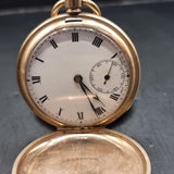 Two Antique Gold Plated Pocket Watches by Elgin USA.
