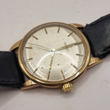 Vintage Omega 9ct Gold Wristwatch 1960s Slimline self winding good working order